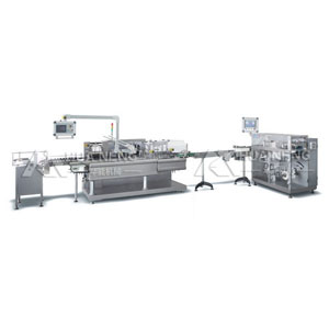 DZH-BT400 Automatic Caroner/Overwrapper Packing Production Line